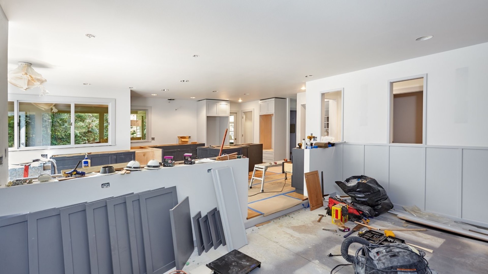 Home renovation construction progress in Winchester TN by AHR Renovation LLC
